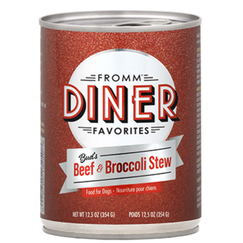 Fromm Diner Favorites Bud's Beef & Broccoli Pâté Wet Dog Food