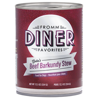 Fromm Diner Favorites Bella's Beef Barkundy Stew Wet Dog Food
