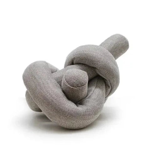 Nou Grey with Crinkle Clusters Enrichment Dog Toy