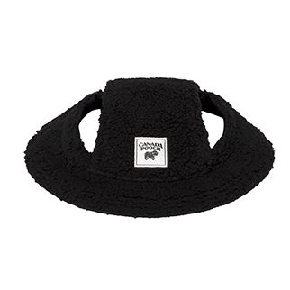 Cool Factor Black Bucket Hat by Canada Pooch