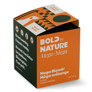 Bold by Nature Mega Blend Raw Frozen Dog Food