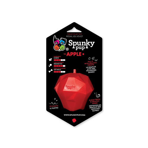 Spunky Pup Apple Treat Dispensing Toy