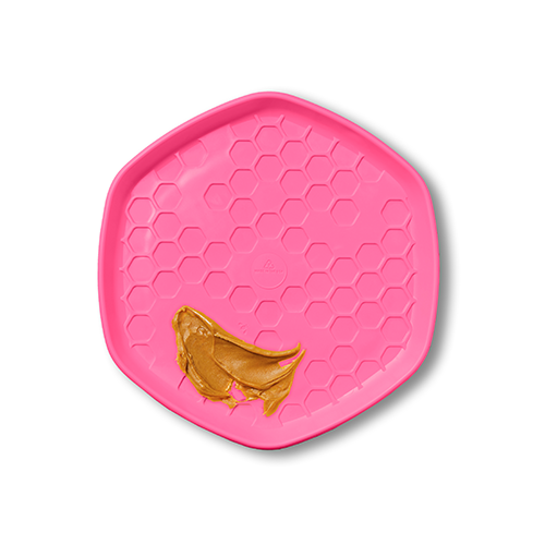Project Hive Flying Dog Disc with Interactive Lick Mat Dog Toy