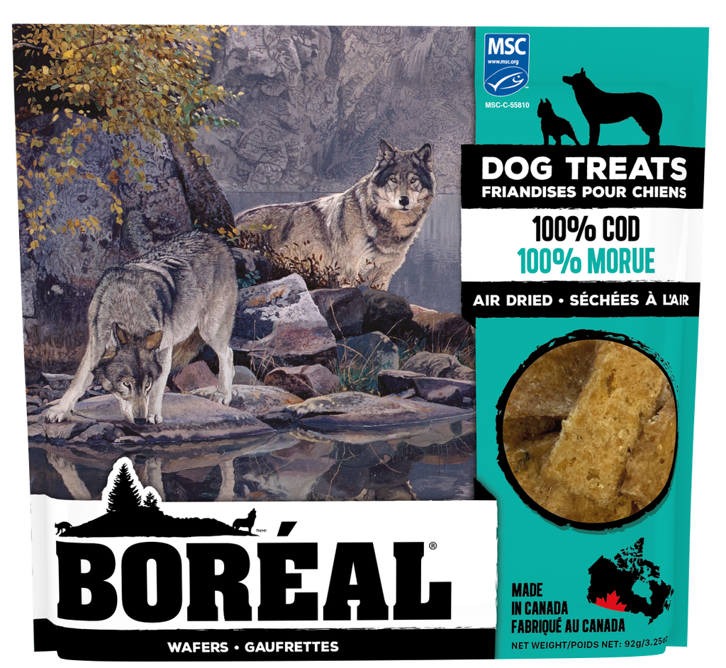 Boreal 100% Cod Small Bites Air Dried Treats
