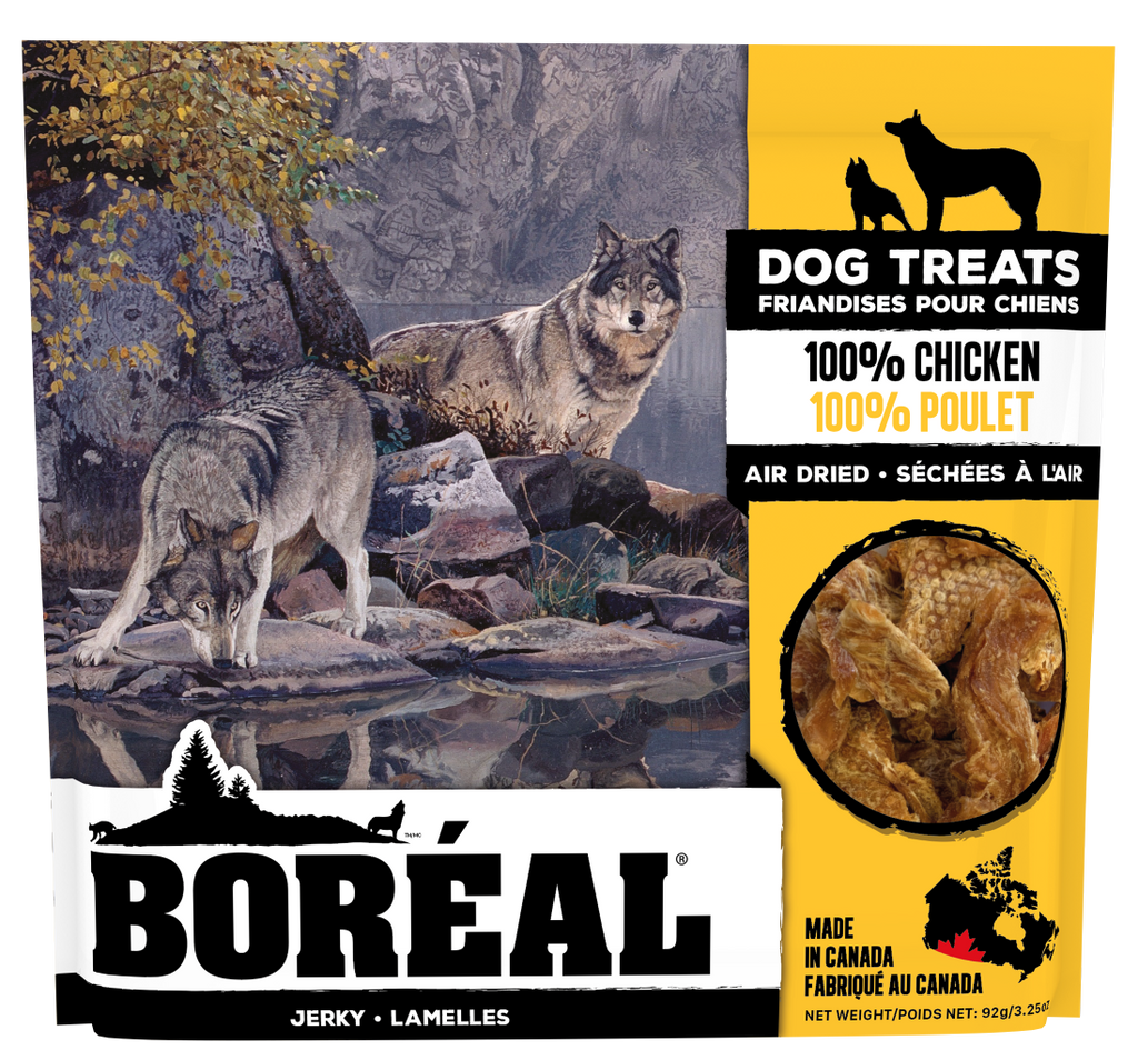Boreal 100% Canadian Chicken Jerky Air Dried Treats