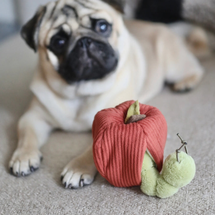 Apple Enrichment Dog Toy by Lambwolf Collective