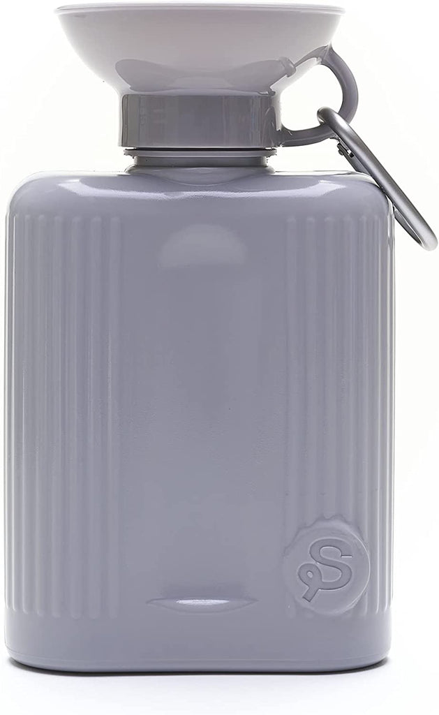 Springer Grey Travel Bottles with Fillable Bowl
