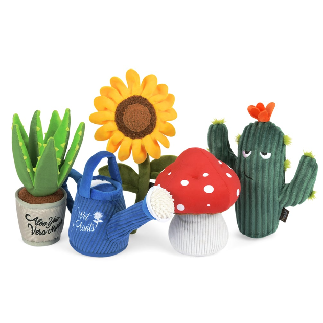 Blooming Buddies Plush Collection Wagging Watering Can