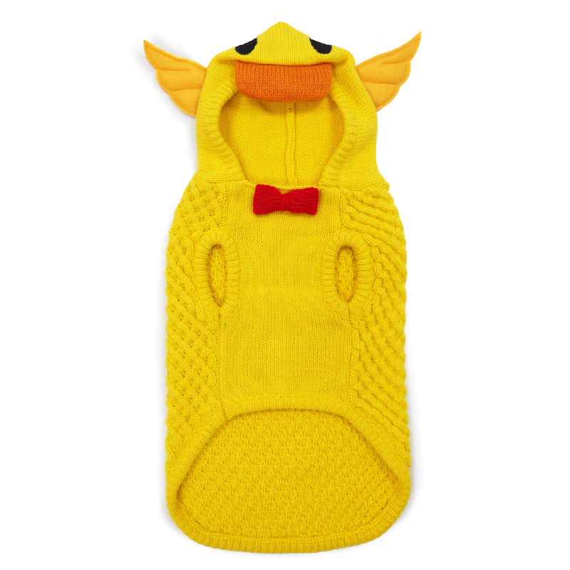 Duck Sweater Halloween Costume for Dogs