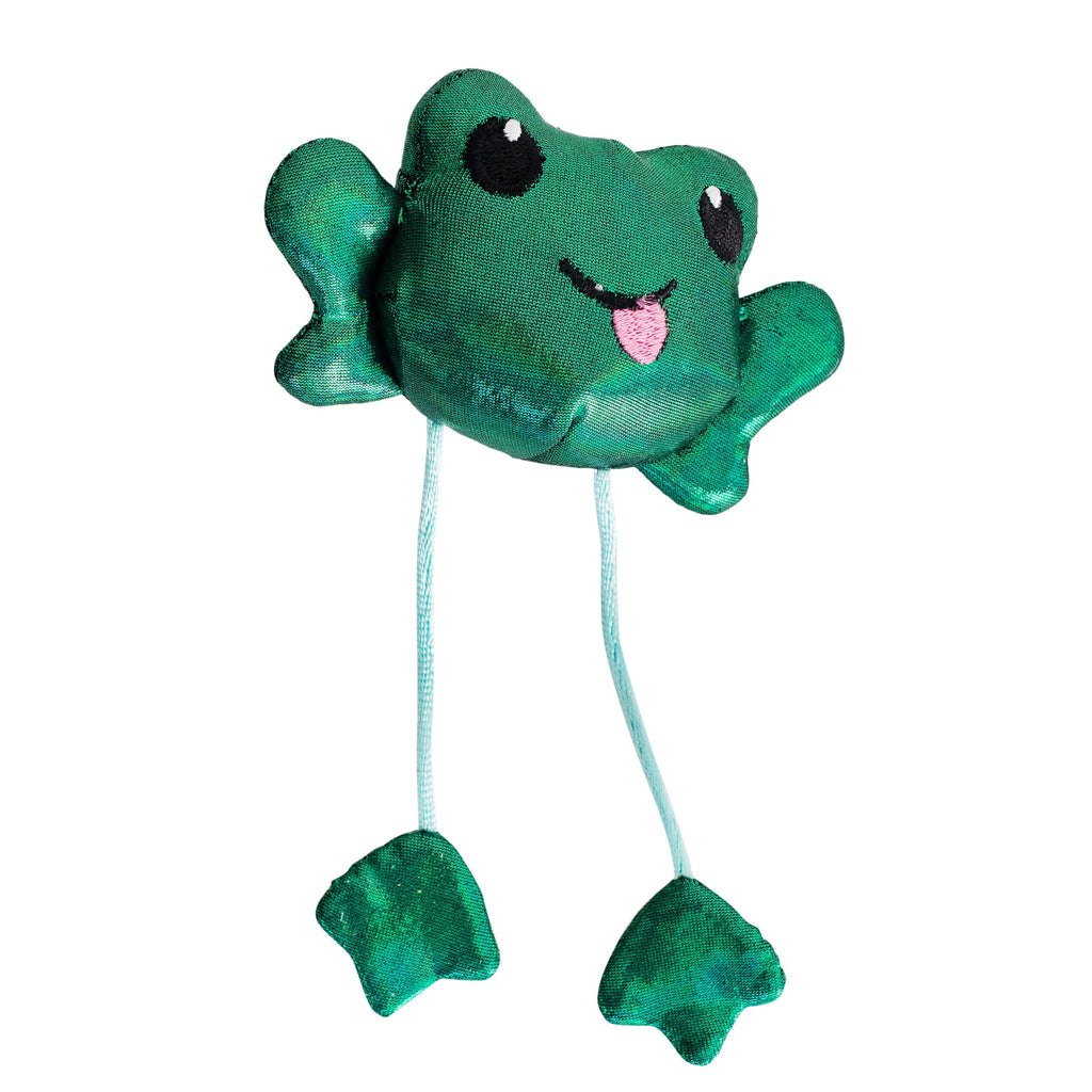 Toss ‘N Dangle Frog Cat Toy