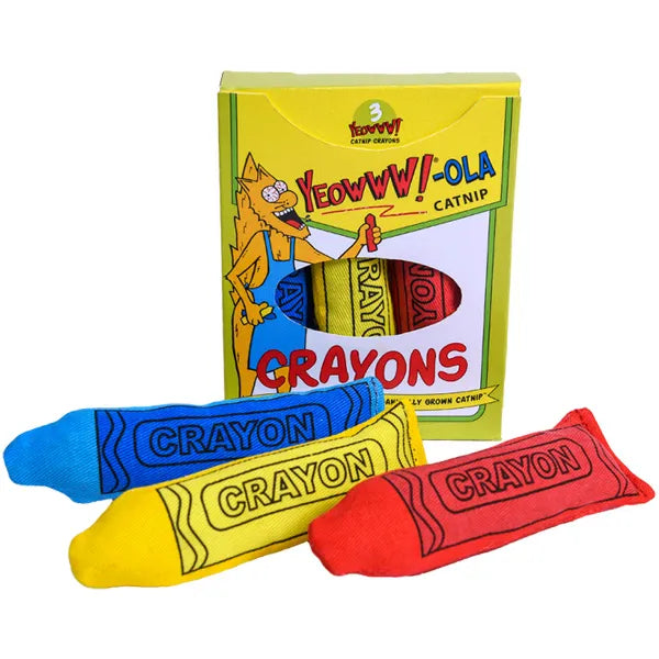 Yeowww-Ola Catnip Crayons