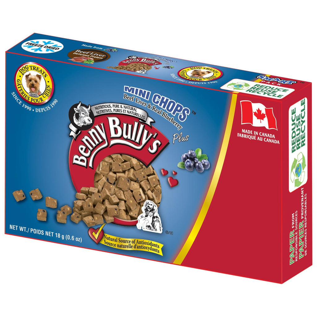 Benny Bully’s Beef Liver and Blueberry Smart Packs Dog Treats