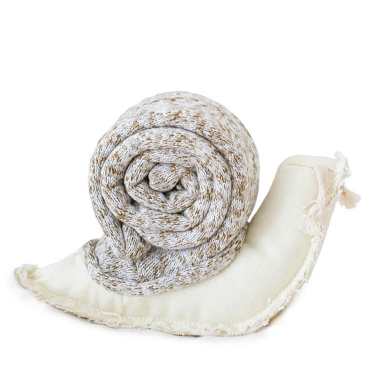 Snail Snuffle Enrichment Dog Toy by Lambwolf Collective