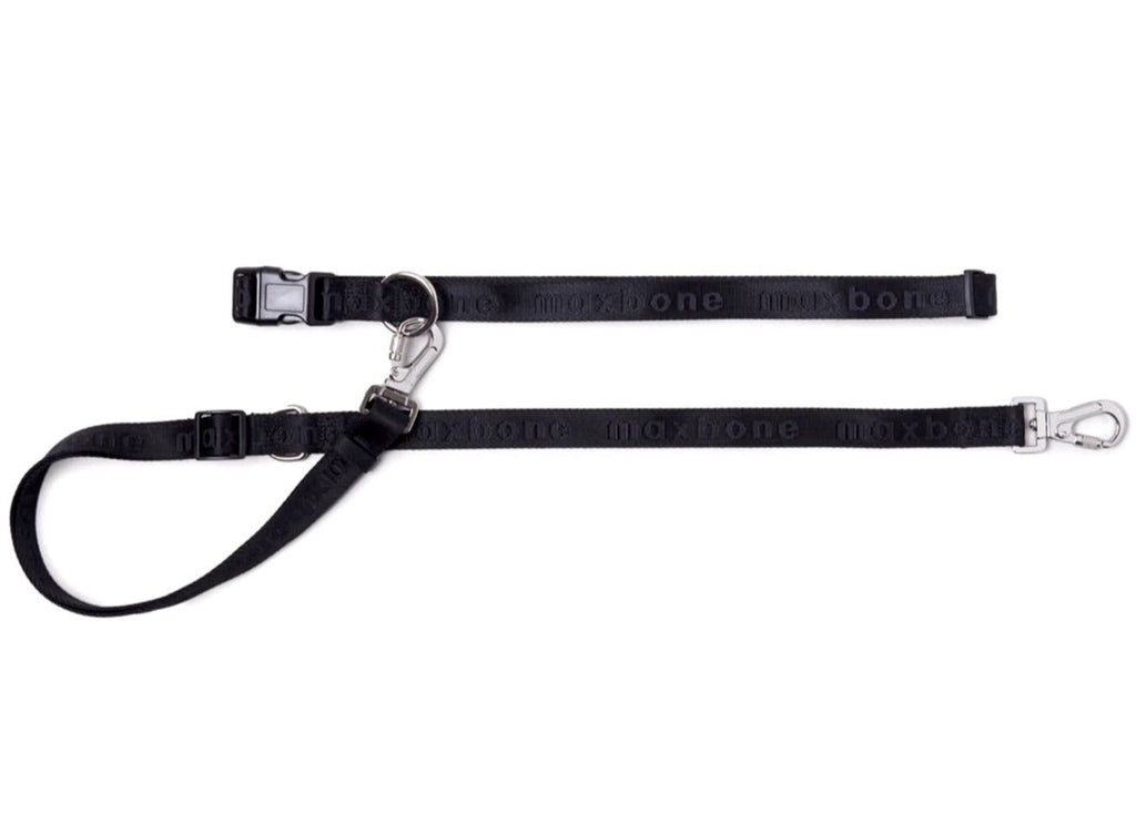 maxbone Black Go With Ease! Hands Free Leash