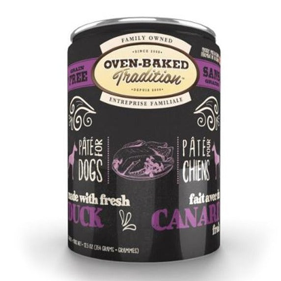 Oven Baked Tradition Grain Free Duck Pate for Dogs