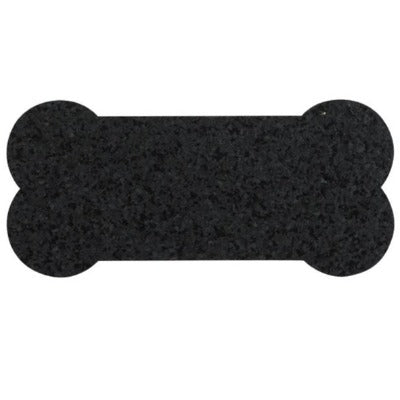 Black Bone Natural Recycled Rubber Placemat