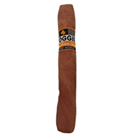 Cigar Faux Leather Dog Toy