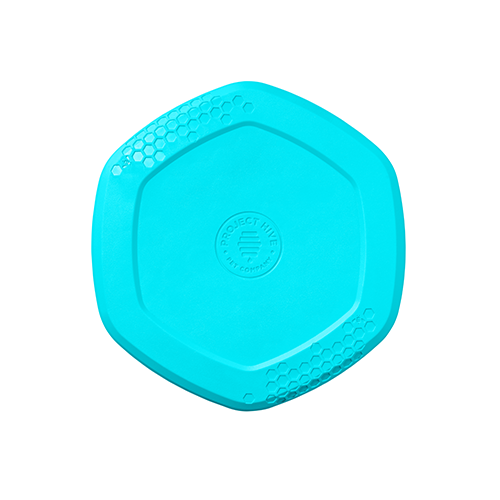 Project Hive Flying Dog Disc with Interactive Lick Mat Dog Toy