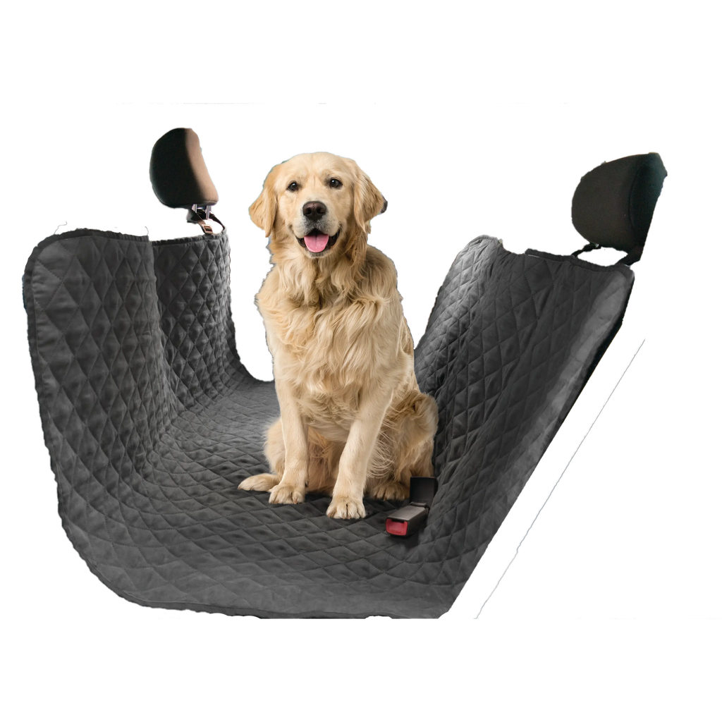 Quilted Microsuede Car Seat Pet Hammock