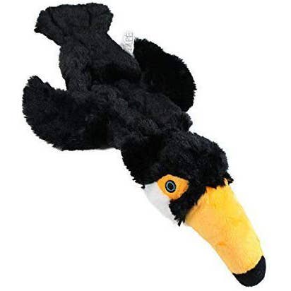 Toucan Stuffing Free Dog Toy with Squeakers