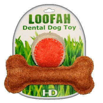 All Natural Organic Loofah Dental Dog Toys - Beach Set