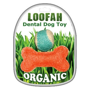 Organic Loofah Vegetable Dental Dog Toys - Playtime Set