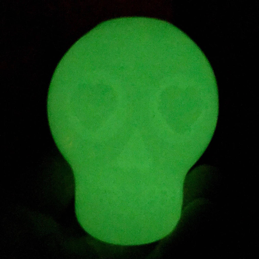 Glow in the Dark Skull Chew Toy & Treat Dispenser