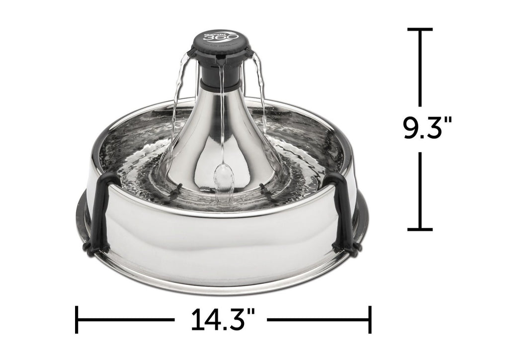Stainless Steel 360 Water Fountain