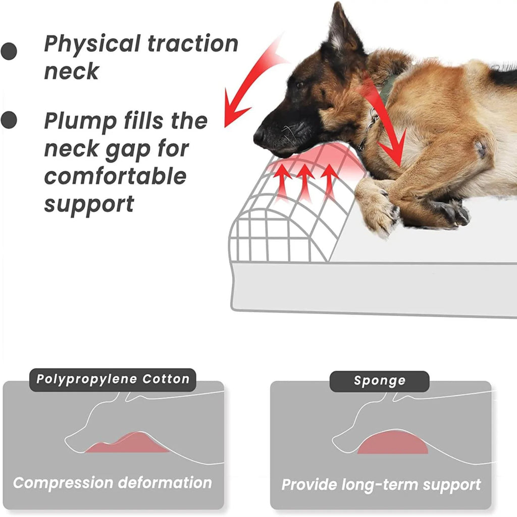 Laifug Jumbo Orthopedic Memory Foam Dog Bed