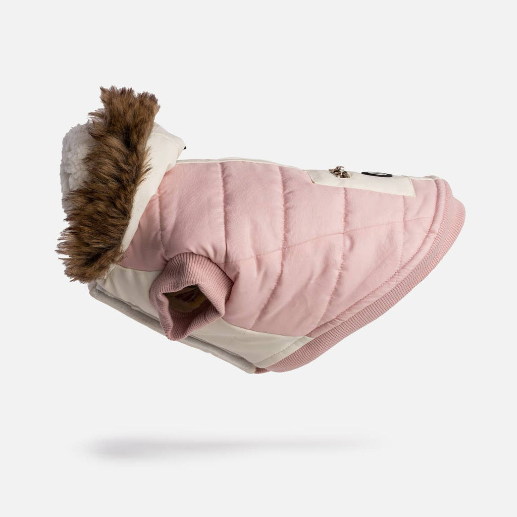 Silver Paw Ava Puffer Jacket - Pink