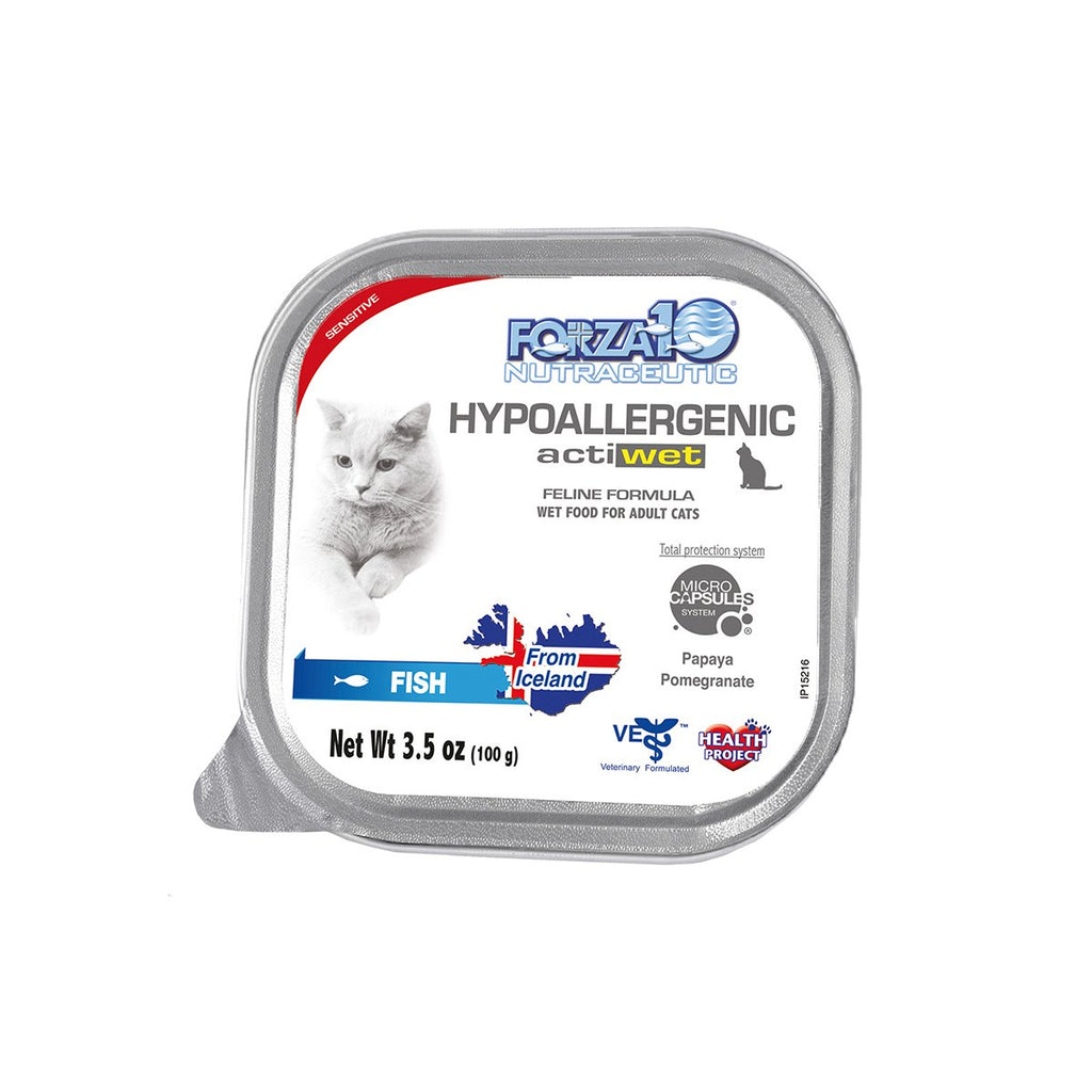 Forza10 Actiwet Hypoallergenic (Fish) for Cats - 3.5oz