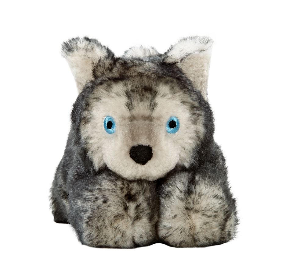 Blanca Wolf Plush Toy  by Fluff & Tuff