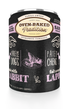 Oven Baked Tradition Grain Free Rabbit Pate for Dogs