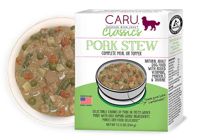 Caru Classics Real Pork Stew for Dogs