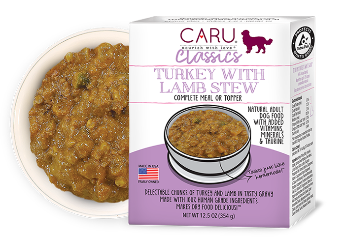 Caru Classics Real Turkey with Lamb Stew for Dogs