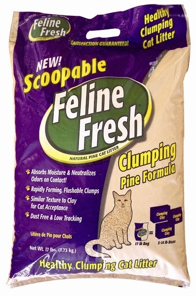 Feline Fresh Pine Clumping Kitty Litter