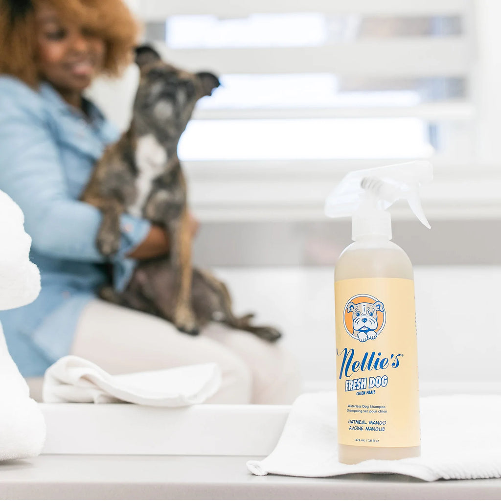Nellie's Clean Fresh Dog Dry Shampoo