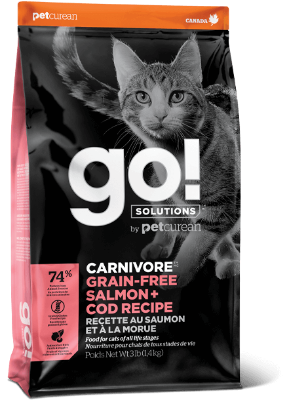 Go! Carnivore Salmon and Cod Dry Cat Food