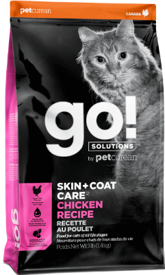 Go! Skin and Coat Chicken Dry Cat Food