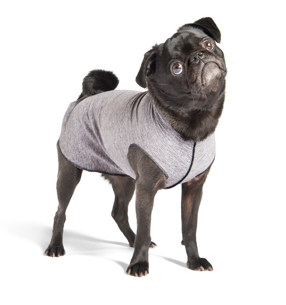 Grey Sun Shield UV Ray Blocker Shirt for Dogs & Cats