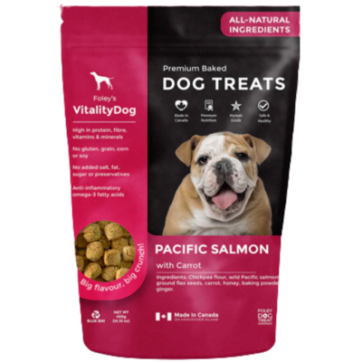 Vitality Dog Pacific Salmon with Honey Carrots