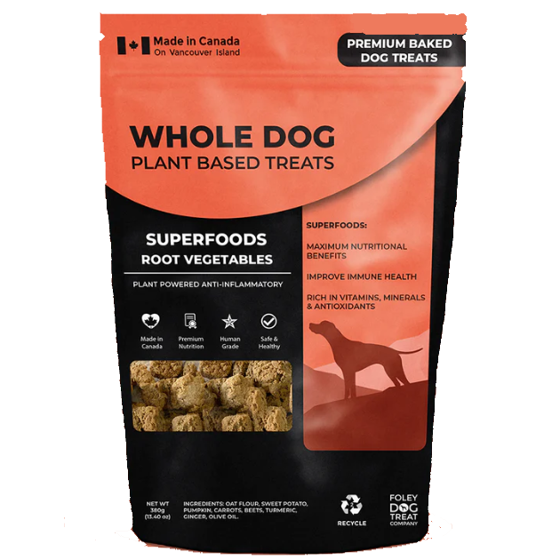 Whole Dog Root Vegetables Anti-Inflammatory Treats