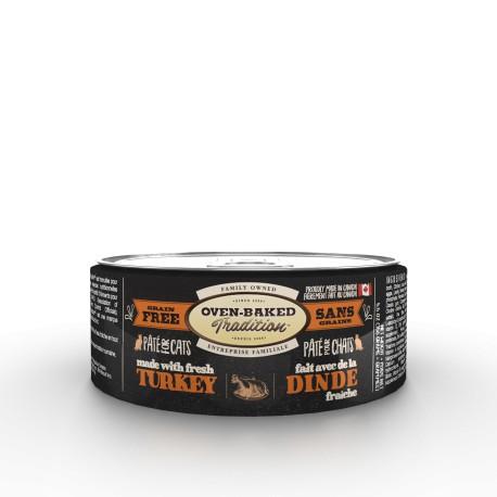 Oven Baked Tradition Grain Free Turkey Pate for Cats
