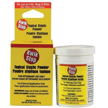 Kwik Stop Topical Styptic Powder for Cats & Dogs