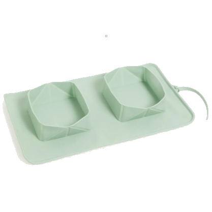 maxbone GO! Portable Silicone Collapsible Set of Travel Bowls