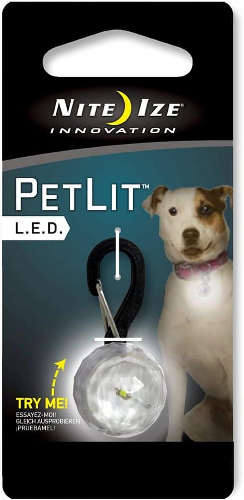 NiteIze PetLit LED Safety Collar Light