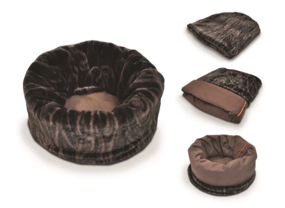 Pet Play Large Snuggle Bed - Truffle Brown