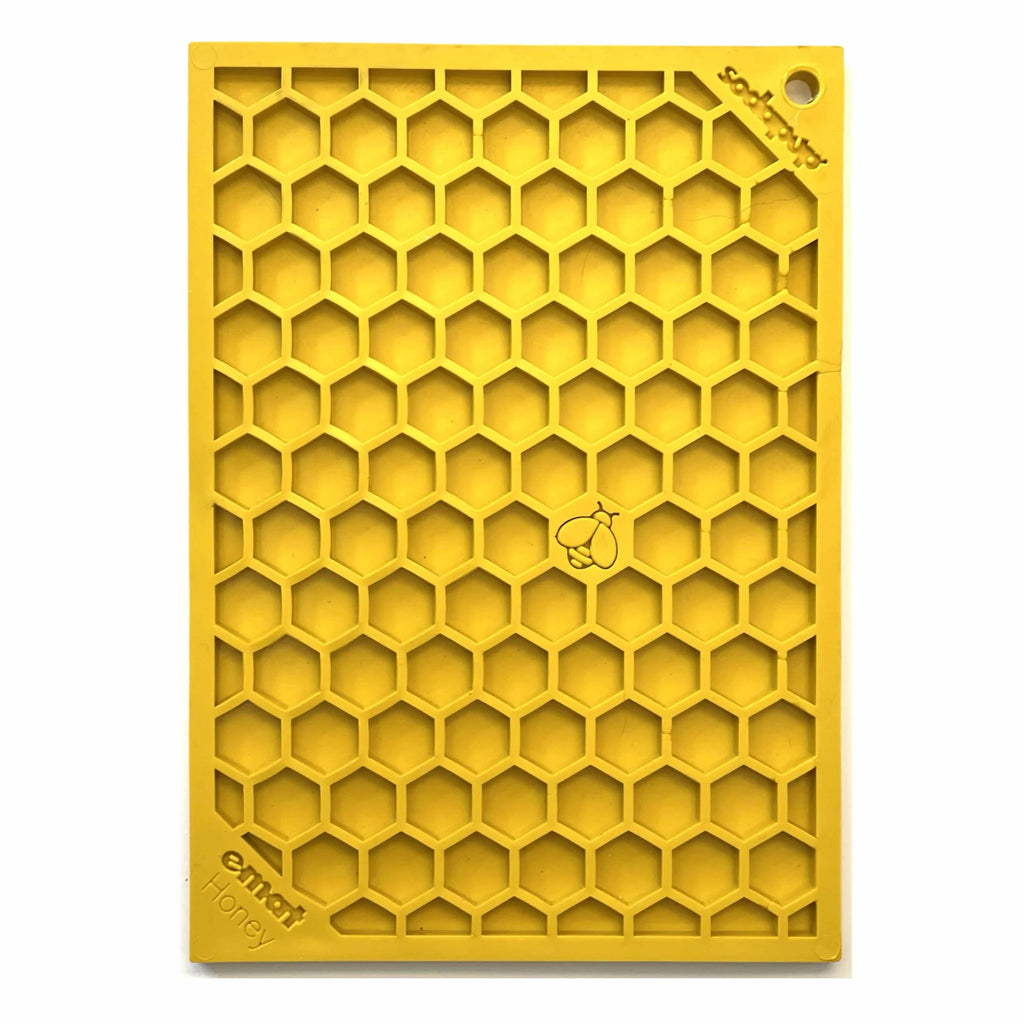 Honeycomb Design eMat Enrichment Lick Mat