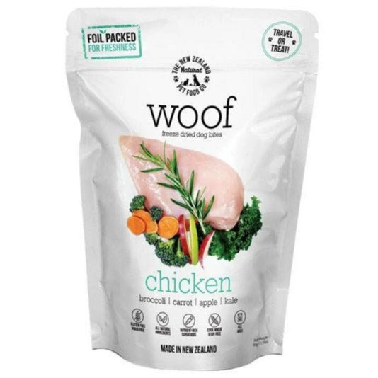 Woof Freeze Dried Raw Chicken Dog Dog Food